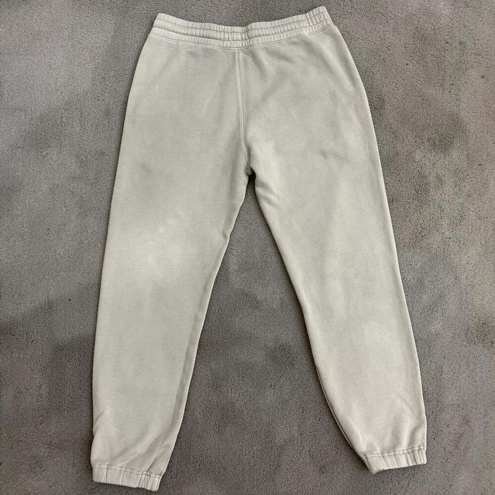 Hollister Men's Cuffed Sweat Jogger Pants in Beige, Size Medium - Picture 6 of 6